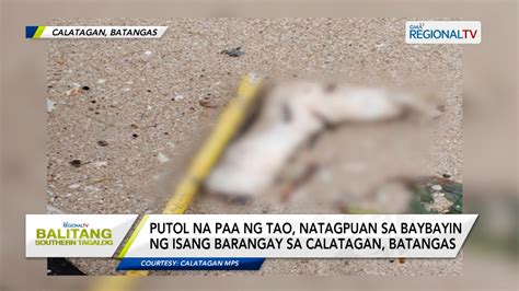 putol na paa|Putol na paa, natagpuan sa dam .